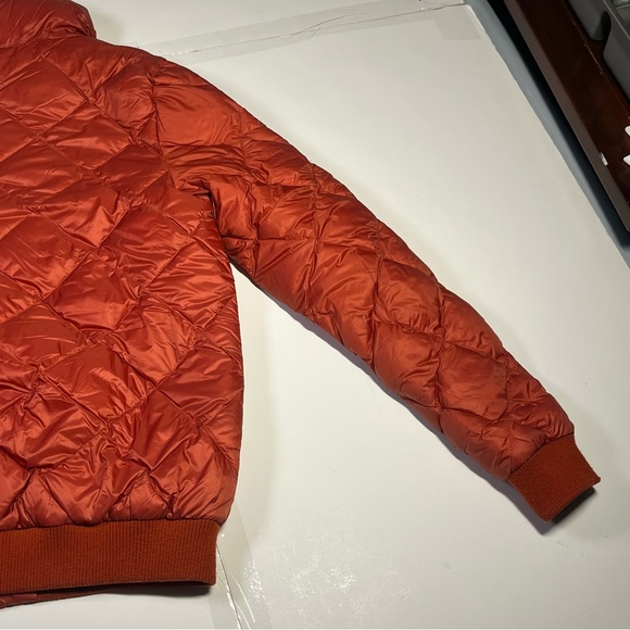 Patagonia Worn Wear Women’s Small Prow Bomber Jacket Quilted Down Roots Red 2017 - Picture 14 of 16